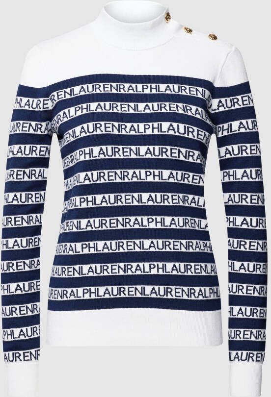 Lauren Ralph Lauren Gebreide pullover met all-over logo