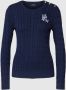 Lauren Ralph Lauren Gebreide pullover met labelstitching model 'MONTIVA' - Thumbnail 2