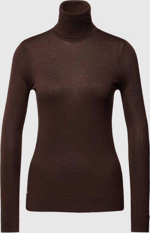 Lauren Ralph Lauren Gebreide pullover met zijde model 'ZOE'