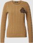Lauren Ralph Lauren Gebreide pullover van wol met labelpatch model 'MONTIVA' - Thumbnail 2