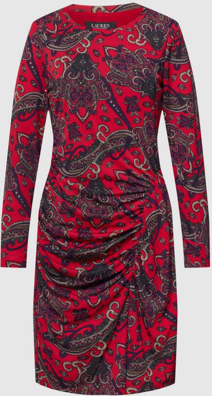 Lauren Ralph Lauren Knielange jurk met all-over motief model 'DAY'