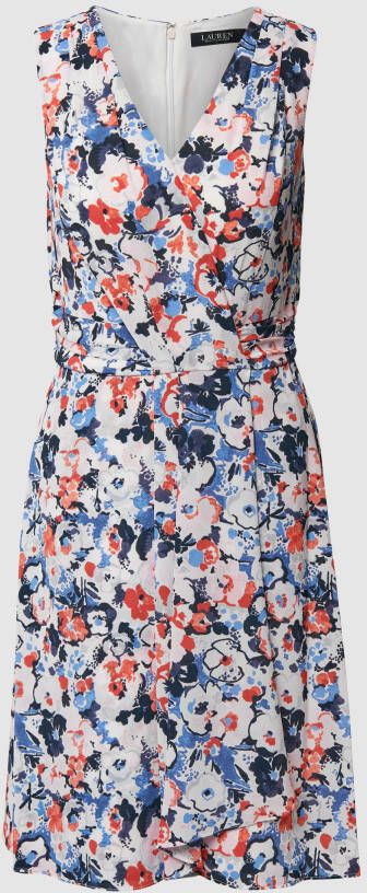 Lauren Ralph Lauren Knielange jurk met V-hals en bloemenmotief