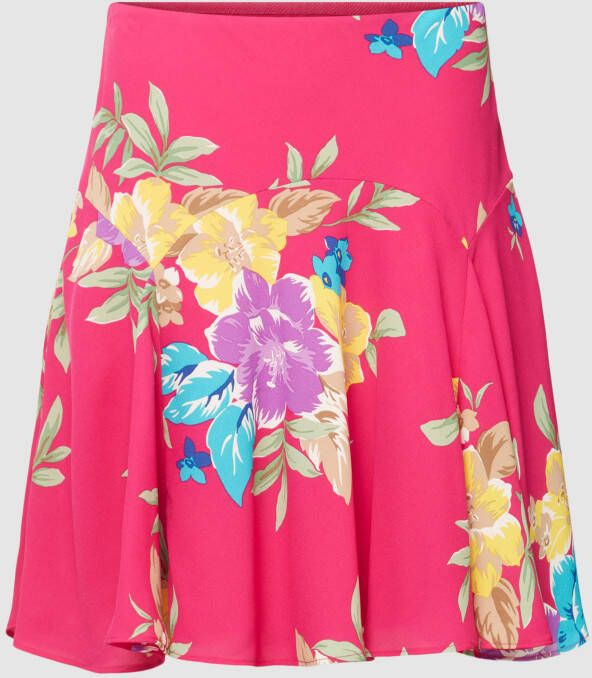 Lauren Ralph Lauren Knielange rok met bloemenprint model 'JASKIE'