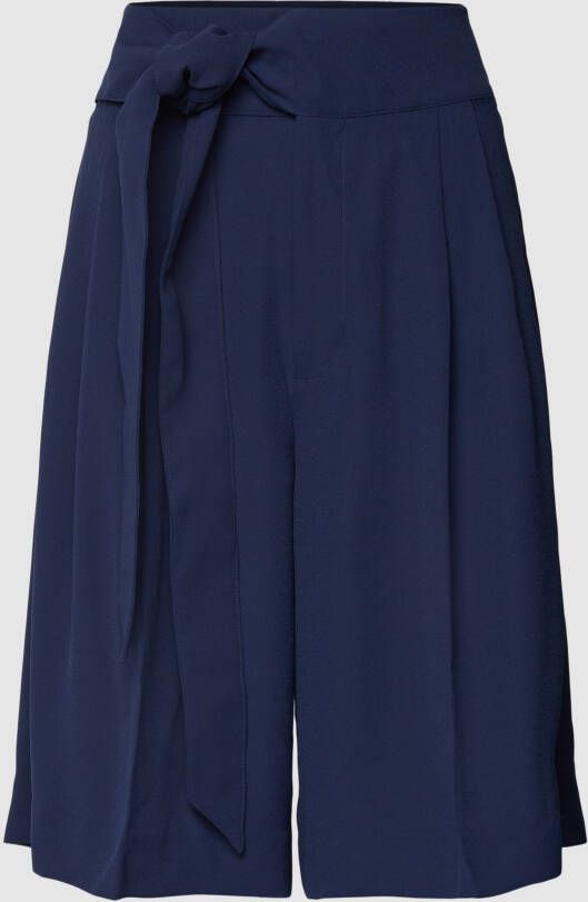 Lauren Ralph Lauren Korte broek met strikceintuur model 'YDAMNA'