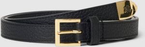 Lauren Ralph Lauren Leren ceintuur met doornsluiting