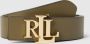 Lauren Ralph Lauren Leren riem met pinsluiting in metallic model 'REV' - Thumbnail 1