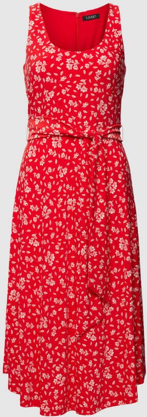 Lauren Ralph Lauren Midi-jurk met all-over bloemenmotief