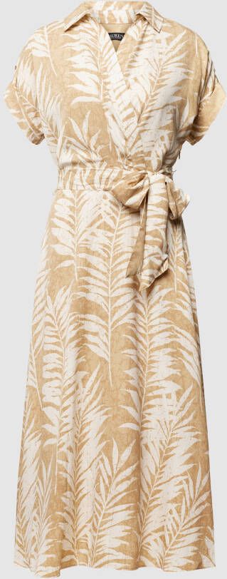 Lauren Ralph Lauren Midi-jurk met all-over bloemenmotief model 'Fratillio'
