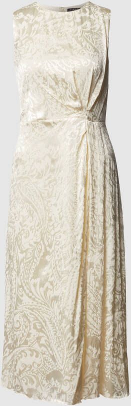 Lauren Ralph Lauren Midi-jurk met all-over motief