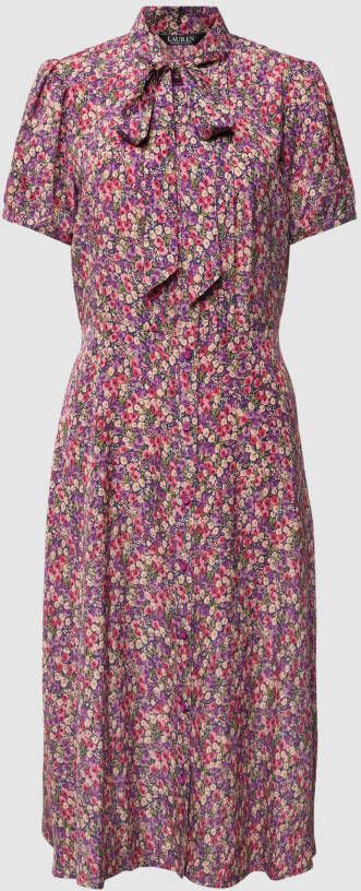 Lauren Ralph Lauren Midi-jurk met bloemenmotief model 'ZACHARI'