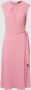 Lauren Ralph Lauren Midi-jurk met strikceintuur model 'MABLEY' - Thumbnail 1
