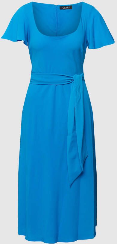Lauren Ralph Lauren Midi-jurk met tailleband model 'ZAWATO'