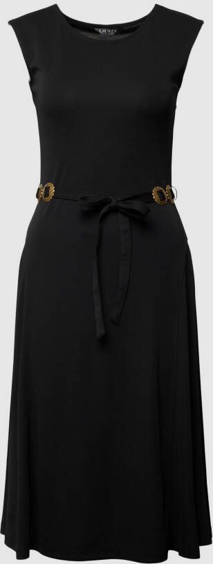 Lauren Ralph Lauren Midi-jurk met tailleriem model 'VABRIZIO'