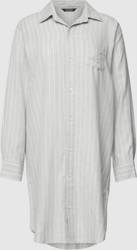 Lauren Ralph Lauren Nachthemd met borstzak
