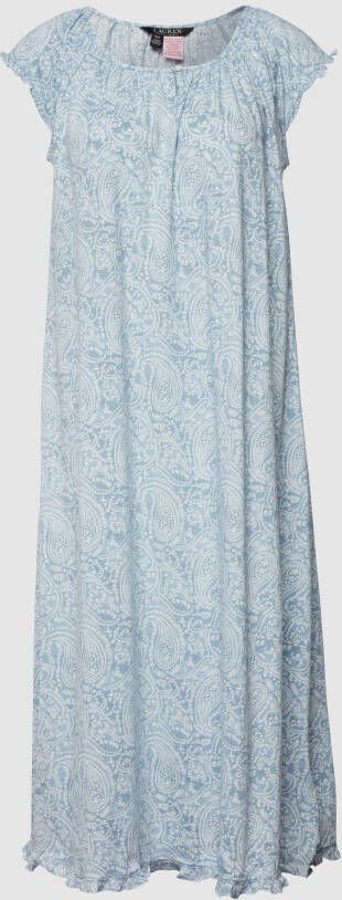 Lauren Ralph Lauren Nachthemd met paisleydessin