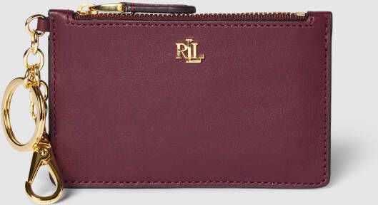 Lauren Ralph Lauren Pasjeshouder met labelapplicatie model 'ZIP'