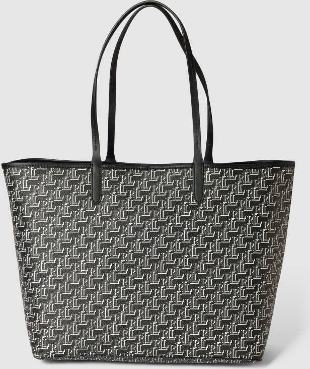 Lauren Ralph Lauren Tote bag met all-over logo model 'COLLINS'