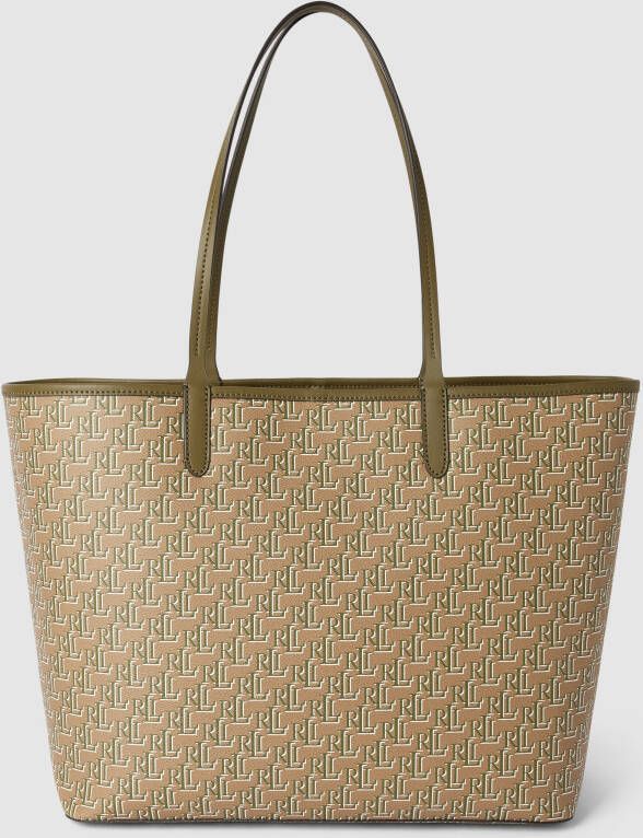 Lauren Ralph Lauren Tote bag met all-over logo model 'COLLINS'