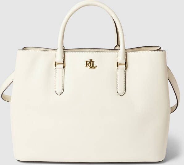 Lauren Ralph Lauren Tote bag met labelapplicatie model 'MARCY'