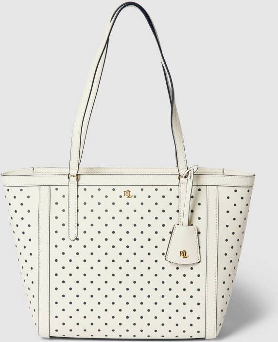 Lauren Ralph Lauren Tote bag met polkadots model 'CLARE'