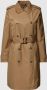 Lauren Ralph Lauren trenchcoat jas met ceintuur beige - Thumbnail 2