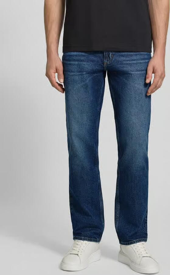 Lee Regular straight fit jeans met used-wassing - Foto 3