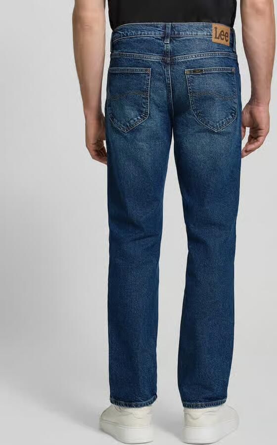 Lee Regular straight fit jeans met used-wassing - Foto 2