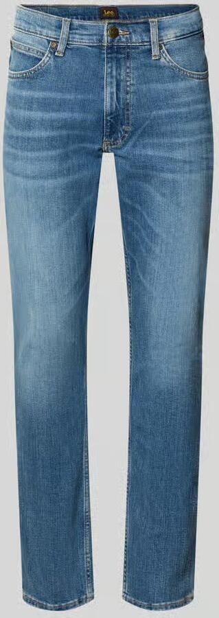 Lee Slim fit jeans van katoenmix model 'Luke'