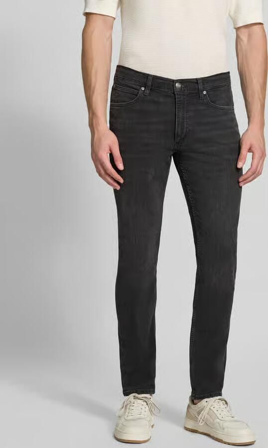 Lee Slim fit jeans van katoenmix model 'Luke' - Foto 3