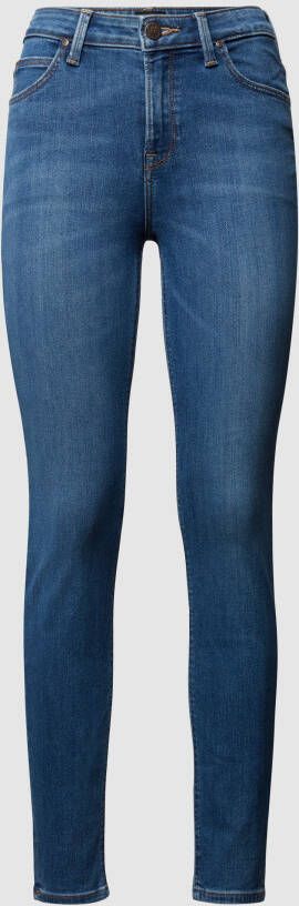 Lee Skinny fit high rise jeans met stretch model 'Scarlett'
