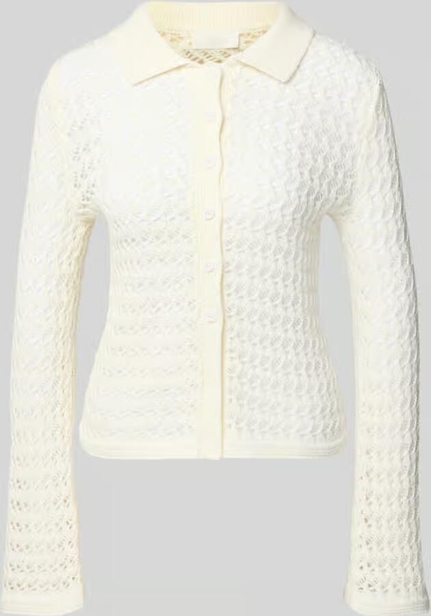 LeGer by Lena Gercke Gebreid jack met platte kraag model 'Thorina' - Foto 2