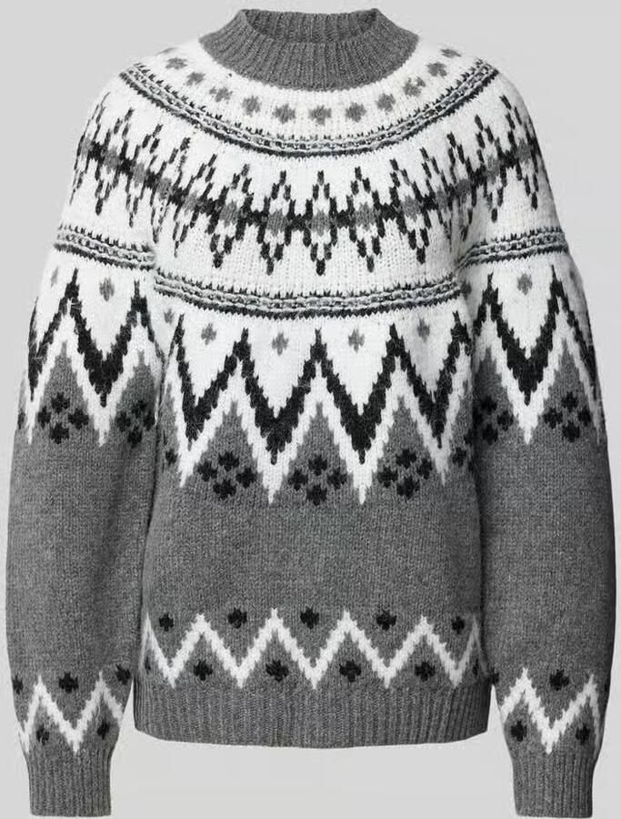LeGer by Lena Gercke Gebreide pullover met ronde hals model 'Flavia' - Foto 2