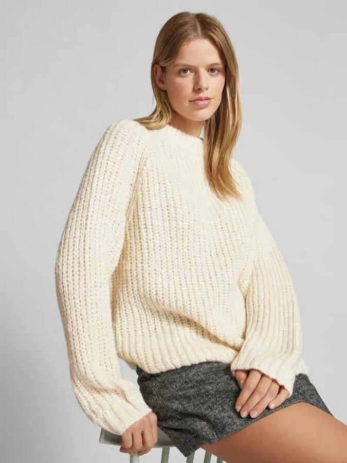 LeGer by Lena Gercke Gebreide pullover met ronde hals model 'Leslie'