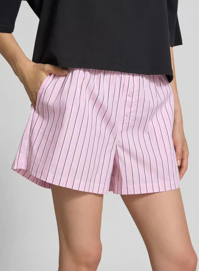 LeGer Korte broek met elastische band model 'Farine'