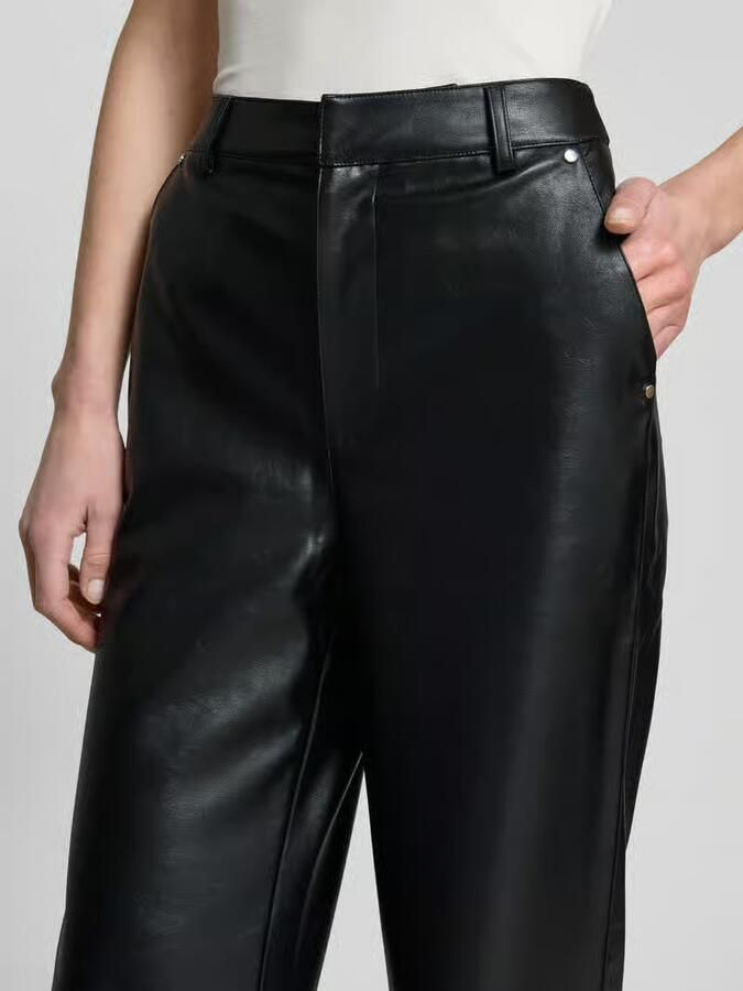 LeGer by Lena Gercke Stoffen broek in leerlook model 'Insa' LeGer Studio-collectie