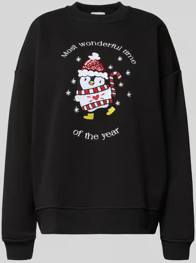LeGer by Lena Gercke Sweatshirt met motiefstitching model 'Viola' - Foto 2