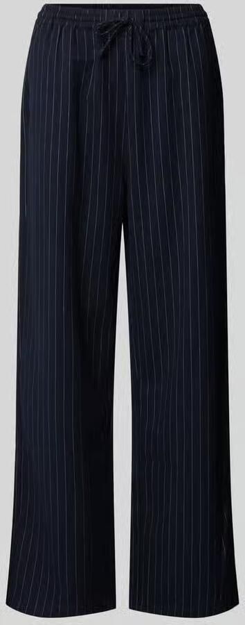 LeGer by Lena Gercke Wide leg stoffen broek met tunnelkoord model 'Rabea' - Foto 4