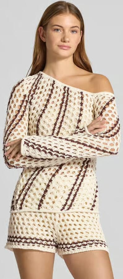 LeGer by Lena Gercke Gebreide pullover in one shoulder-look model 'Laren' - Foto 2
