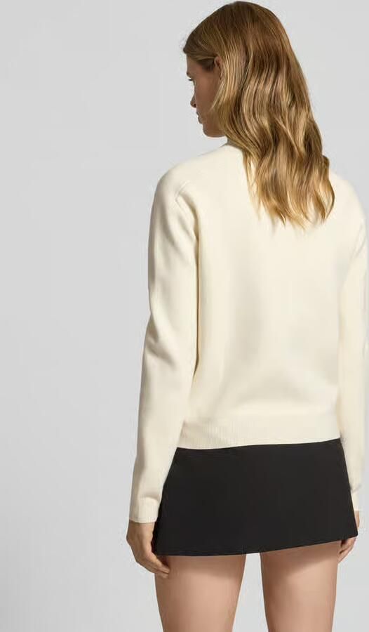 LeGer Gebreide pullover met labelstitching model 'Allie'