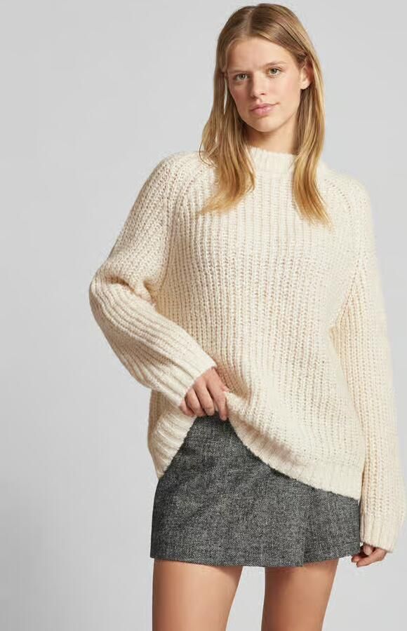 LeGer Gebreide pullover met ronde hals model 'Leslie' - Foto 2