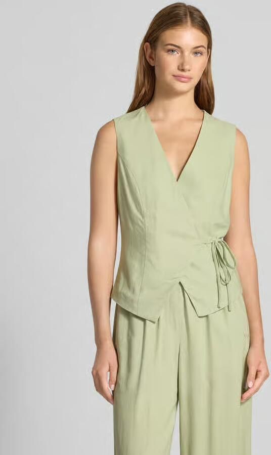 LeGer by Lena Gercke Gilet van viscose met V-hals model 'Emelie' - Foto 2