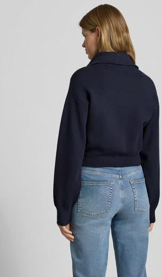 LeGer Kort gebreid jack van viscosemix model 'Jaden'