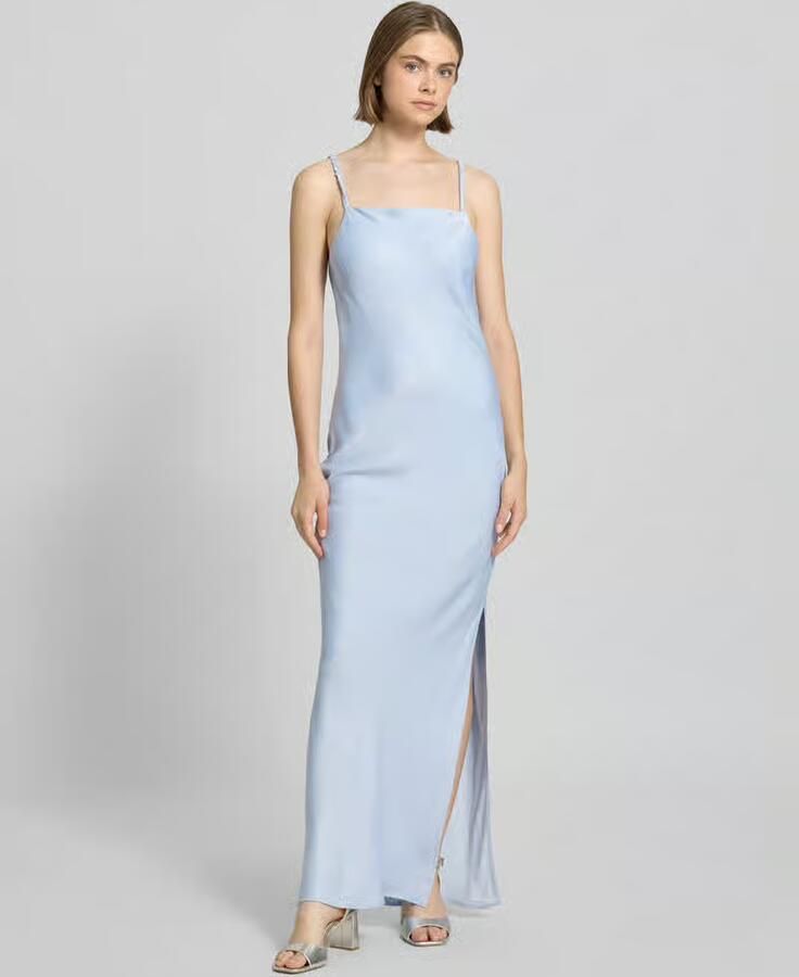 LeGer Maxi-jurk met cascadehals model 'Antonie' - Foto 2