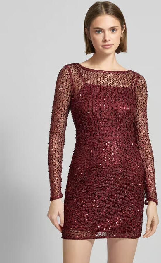 LeGer by Lena Gercke Mini-jurk met pailletten model 'Lino' - Foto 2