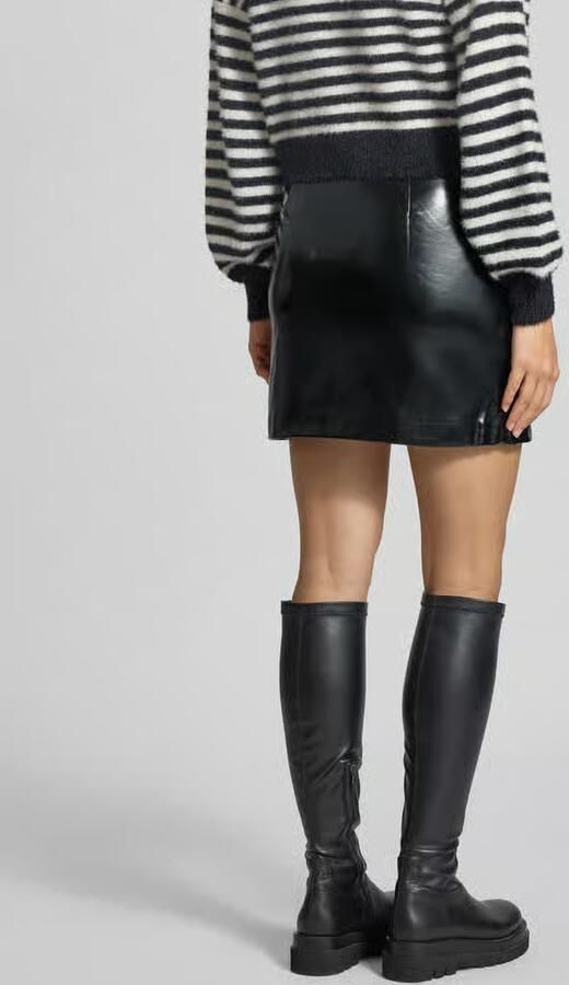LeGer by Lena Gercke Minirok in leerlook