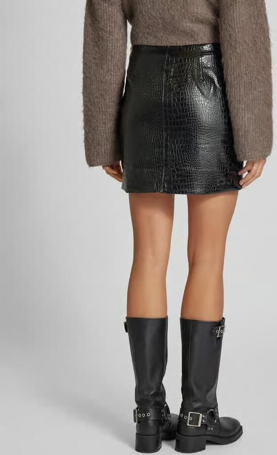 LeGer by Lena Gercke Minirok in leerlook model 'Dorothee' - Foto 4