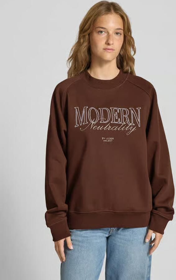 LeGer by Lena Gercke Oversized sweatshirt met ribboorden model 'Maxime' - Foto 2