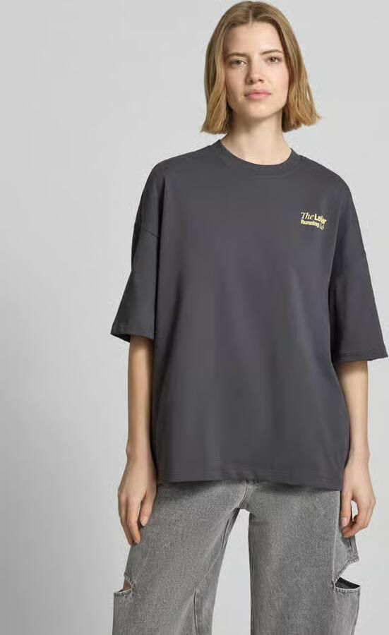 LeGer Oversized T-shirt met labeldetail model 'Regina' - Foto 3