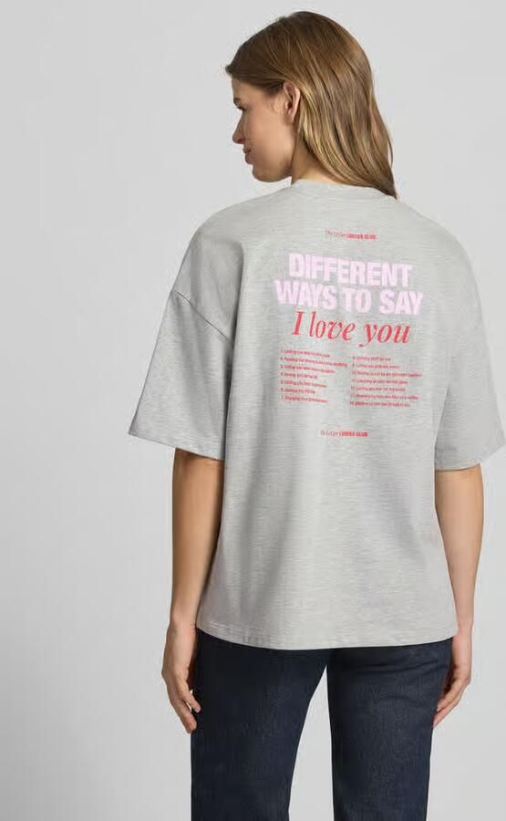 LeGer Oversized T-shirt met ronde hals model 'Lotte' - Foto 3