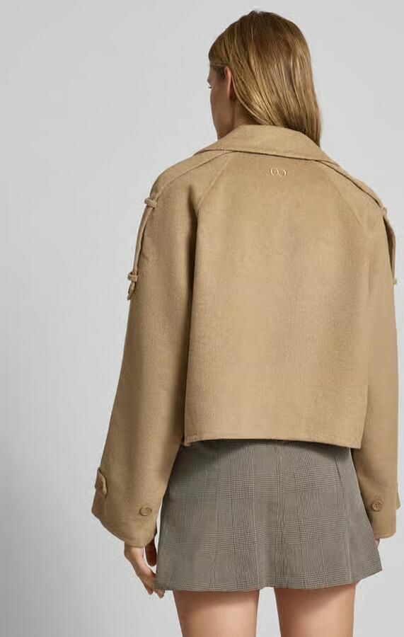 LeGer Regular fit jack met wol model 'Elianna'
